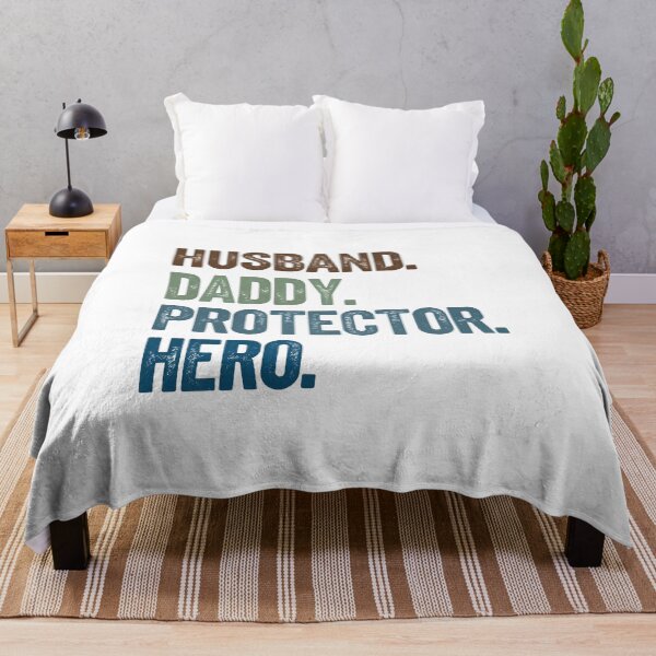 Item preview, Husband. Daddy. Protector. Hero.  designed and sold by CharmStudio.