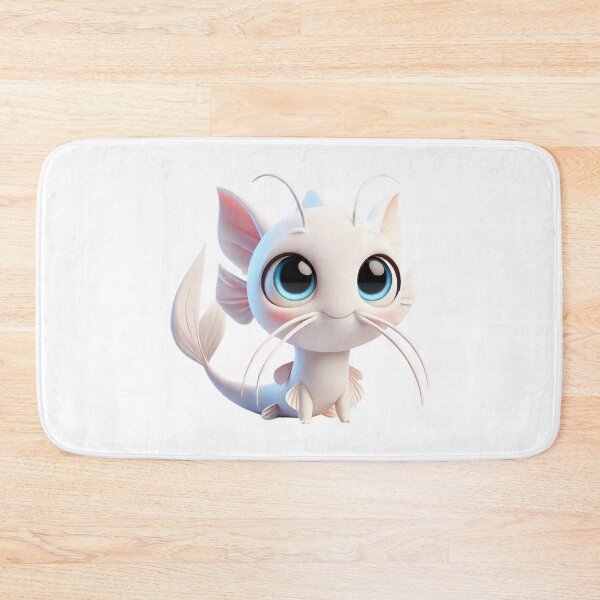 Item preview, Adorable White Catfish designed and sold by Sillytoe.