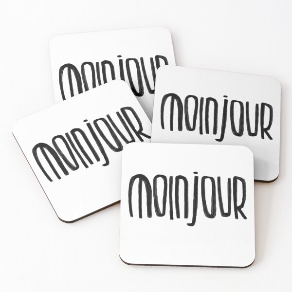 Item preview, Moin + Bon Jour = Moinjour designed and sold by badlydrawnbabe.