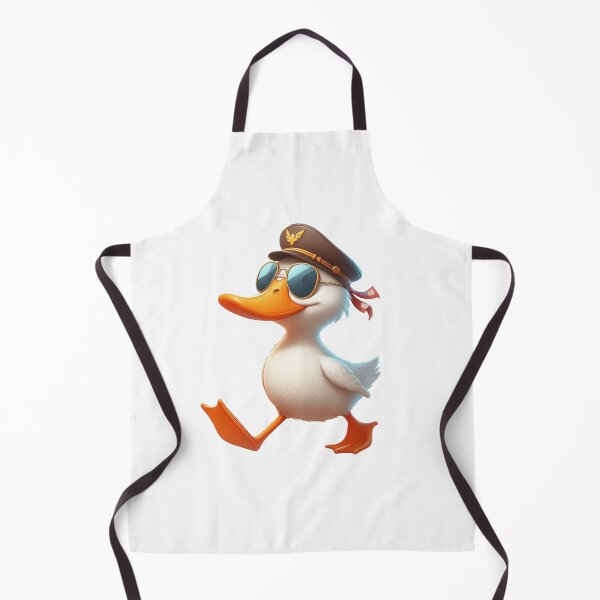 Item preview, Boss Duck Cartoon - Waddling in Style with Aviators designed and sold by Confuzz1ed.