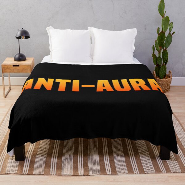 Item preview, Anti-Aura, Funny Quotes in Hot Orange designed and sold by Memes N Lore .