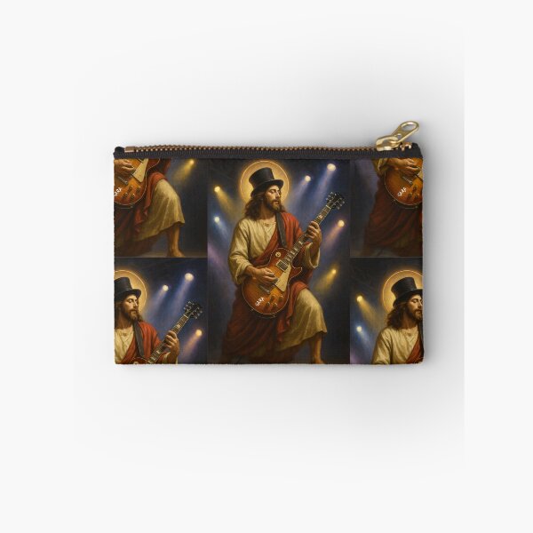 Item preview, "Jesus Christ Rock Star Guitarist in Epic Slash Pose" designed and sold by GARAPROMOCIONES.