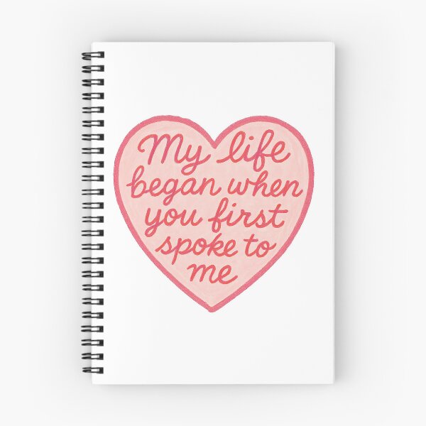 Item preview, My Life Began When You First Spoke To Me Heart designed and sold by Owcomm.