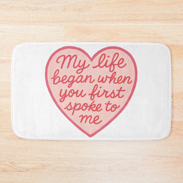 Item preview, My Life Began When You First Spoke To Me Heart designed and sold by Owcomm.