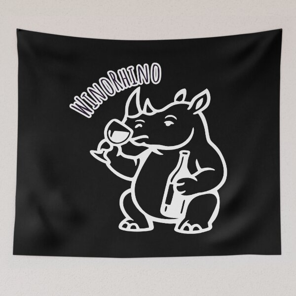 Item preview, Wino Rhino designed and sold by CoolYule.