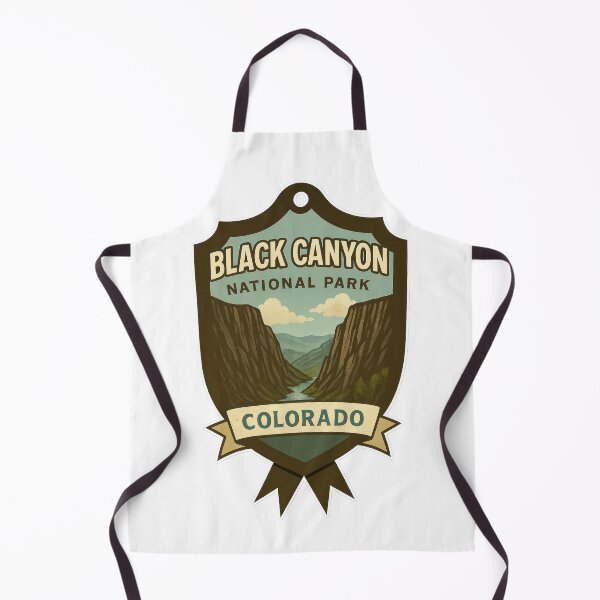Item preview, Black Canyon of the Gunnison National Park – Colorado Retro Badge designed and sold by duke818.