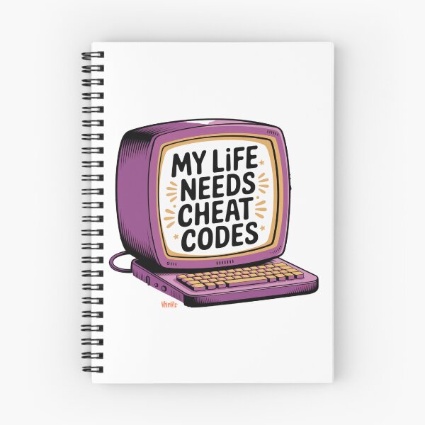 Item preview, My Life Needs Cheat Codes designed and sold by WhimWiz.