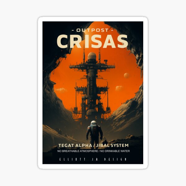 Item preview, OUTPOST CRISAS designed and sold by Elliott Jr Design.
