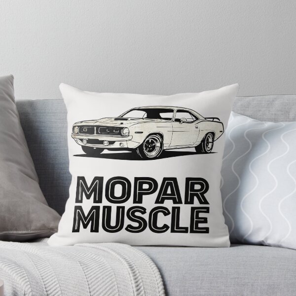 Aperçu de l'œuvre Muscle Car Mopar vintage – Dessin au trait rétro créée et vendue par SteadyRolling.