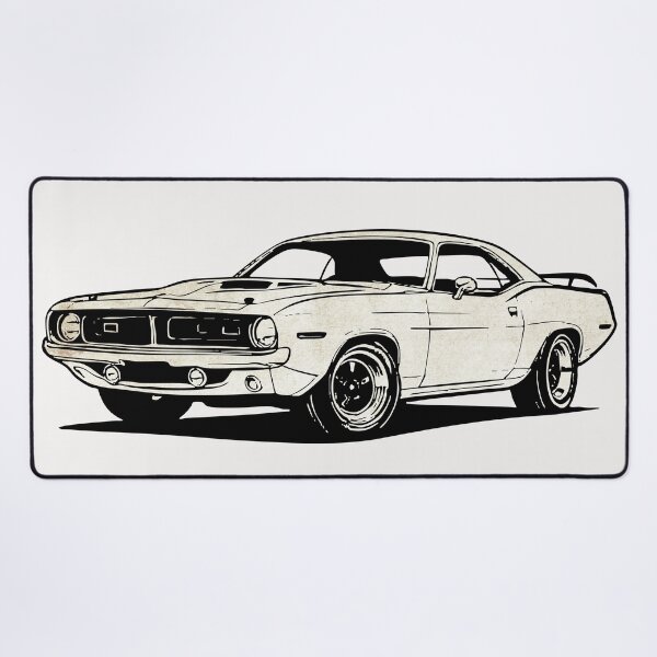 Item preview, Mopar Muscle Car clásico: arte lineal retro designed and sold by SteadyRolling.