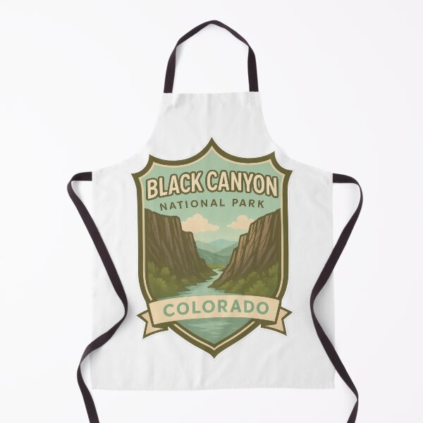 Item preview, Black Canyon of the Gunnison National Park – Colorado Retro Badge designed and sold by duke818.