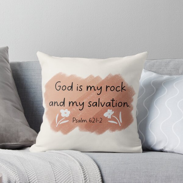 Item preview, My Rock and My Salvation designed and sold by Willow & Grace Designs.