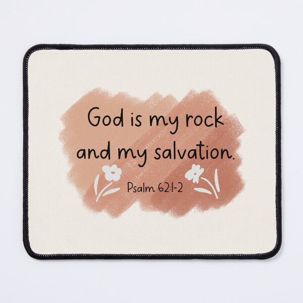 Item preview, My Rock and My Salvation designed and sold by Willow & Grace Designs.