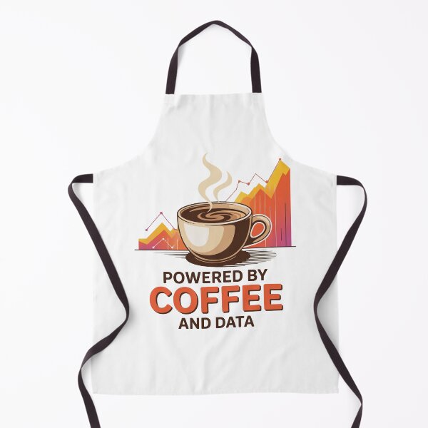 Item preview, Powered by coffee and data, funny data and statistics designed and sold by NoetherSym.