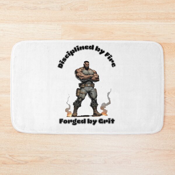 Item preview, Disciplined by Fire, Forged by Grit designed and sold by TreatUrSelf7.