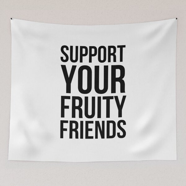 Item preview, Support your fruity friends funny LGBTQ pride gay pride designed and sold by snowry.