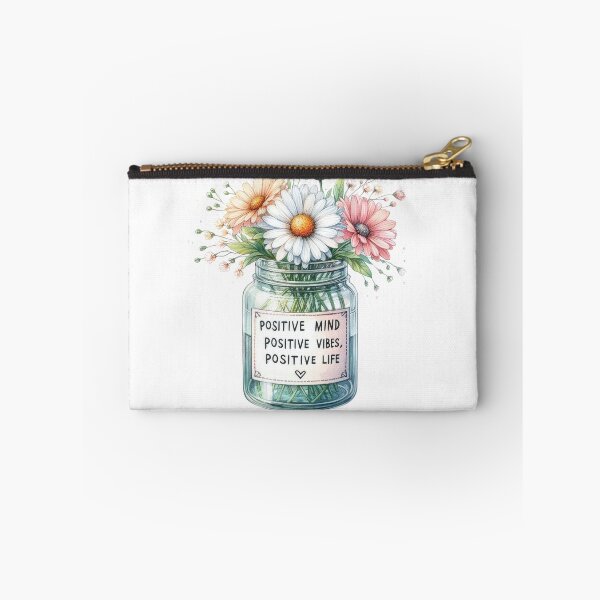 Item preview, Positive Mind Positive Vibes Positive Life Jar designed and sold by Eiwaprints.