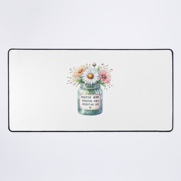 Item preview, Positive Mind Positive Vibes Positive Life Jar designed and sold by Eiwaprints.