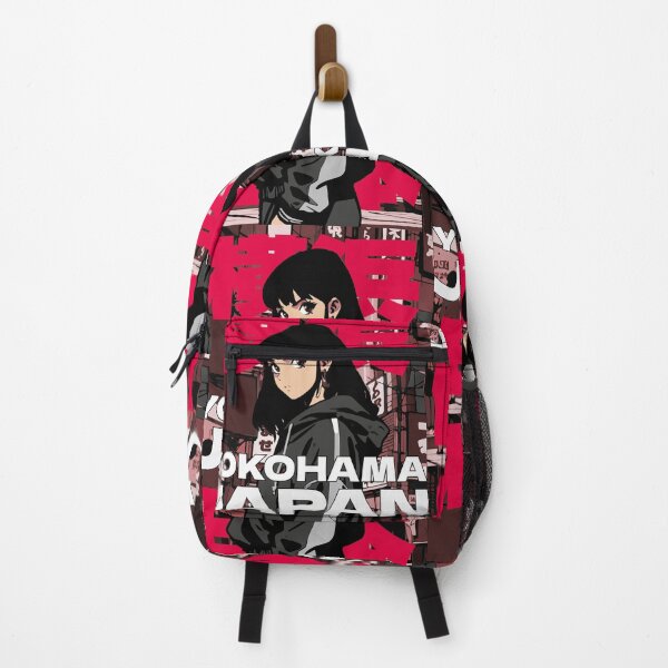 Item preview, Yokohama, Japan, Retro Anime of Young Girl in the City designed and sold by StellarBees.