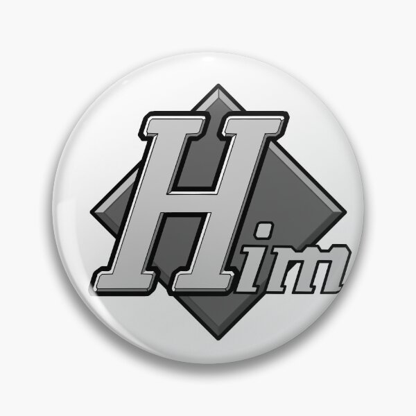 Item preview, HIM (Vim Logo Remix) Greyscale designed and sold by DevDreams.