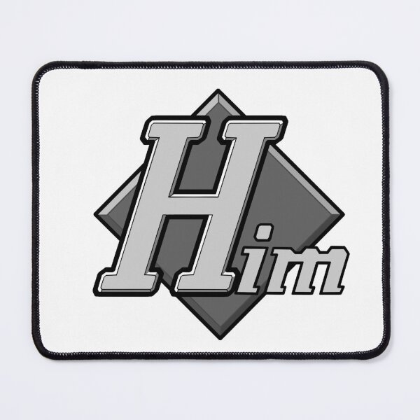 Item preview, HIM (Vim Logo Remix) Greyscale designed and sold by DevDreams.