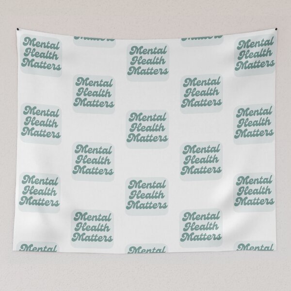 Item preview, Mental Health Matters Sticker designed and sold by Cedar & Sage.