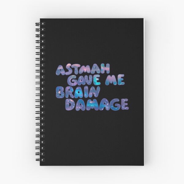 Item preview, Asthma gave me brain damage  designed and sold by JustCrowThings.