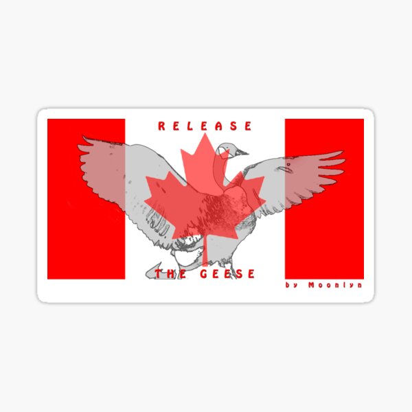 Release The Geese Sticker