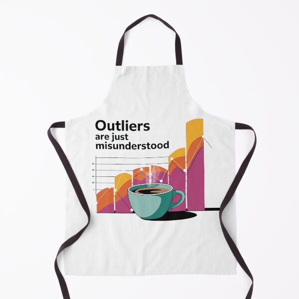 Item preview, Outliers are just misunderstood, funny data and statistics designed and sold by NoetherSym.
