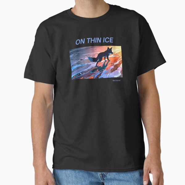 Item preview, « Sur la glace mince » – Danger, un anime cool designed and sold by NoFace Apparel.