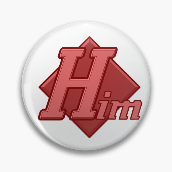 Item preview, HIM (Vim Logo Remix) Red designed and sold by DevDreams.