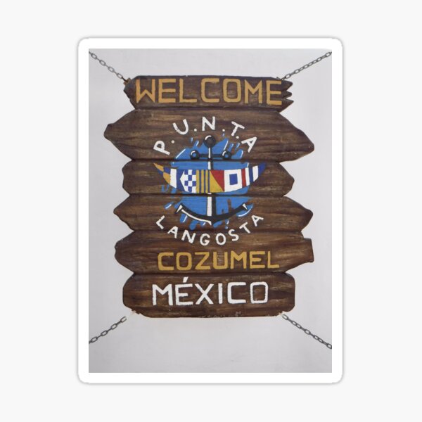 Item preview, Punta Langosta Cozumel México designed and sold by GloriaGranat.