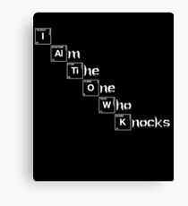 "Say My Name" Cool T.V funny Novelty Bad Quote Design Canvas Print