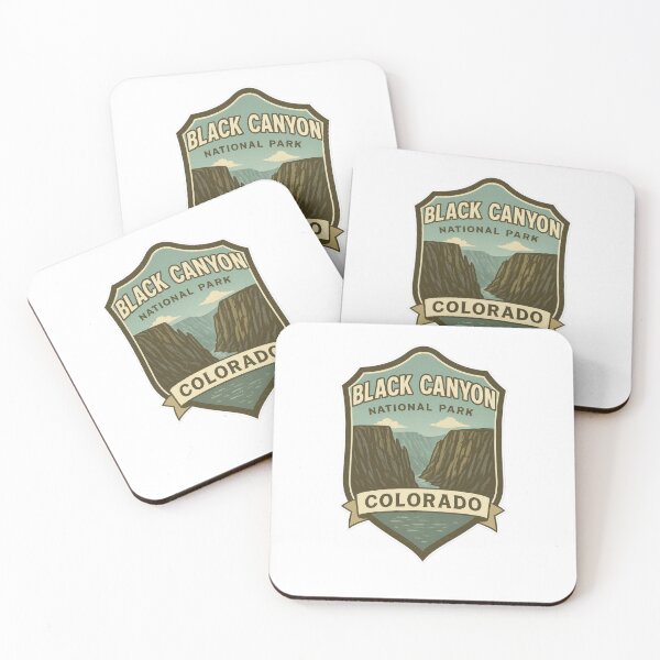 Item preview, Black Canyon of the Gunnison National Park – Colorado Retro Badge designed and sold by duke818.