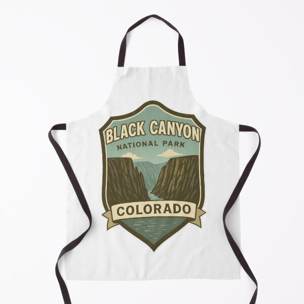 Item preview, Black Canyon of the Gunnison National Park – Colorado Retro Badge designed and sold by duke818.