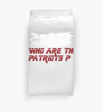 Metal Gear Solid - Who are the patriots? Duvet Cover