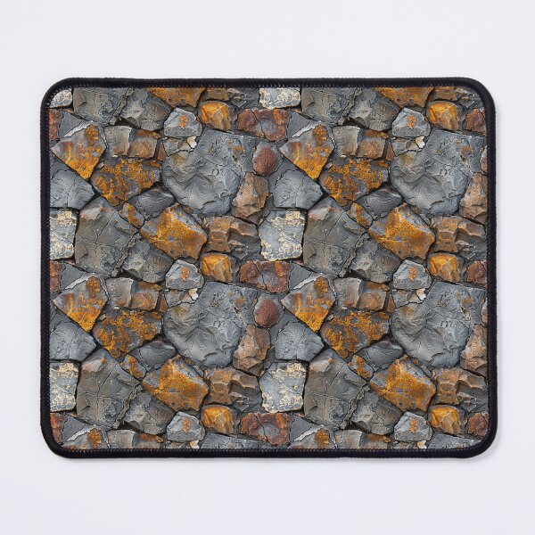 Item preview, Textured Rust and Grey Stone Wall designed and sold by NTGUILTY.