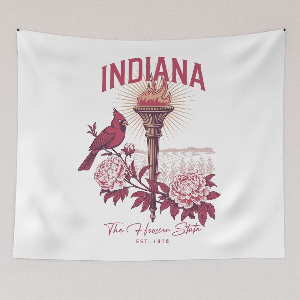 Item preview, Indiana designed and sold by Eiwaprints.