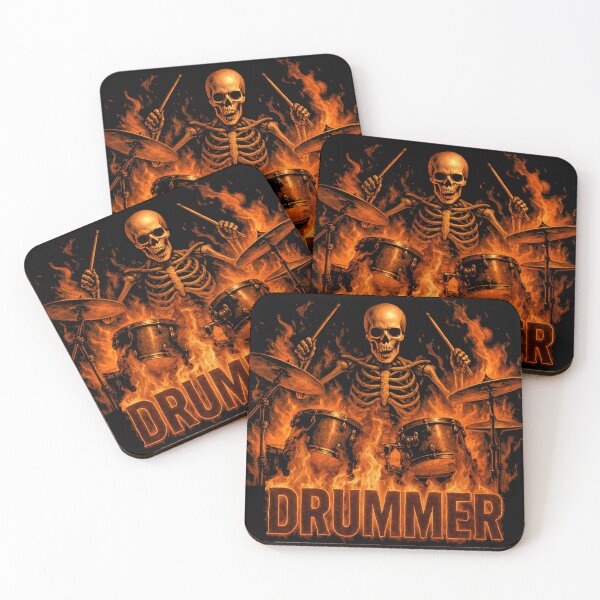 Item preview, Goth drummer designed and sold by Darkifun.