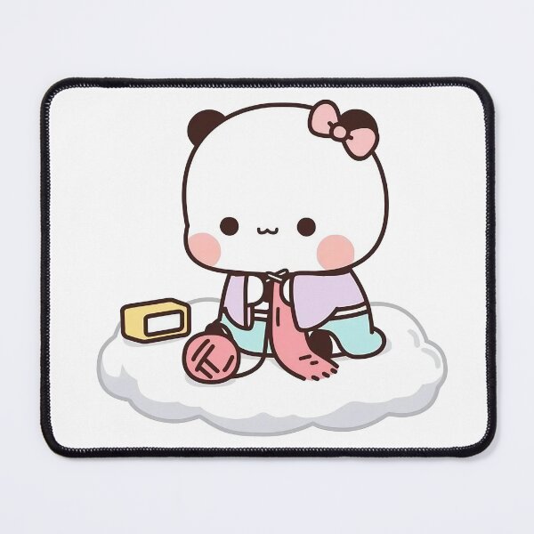 Item preview, Bubu learns how to crochet designed and sold by PandaBearShop.