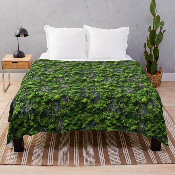 Item preview, Lush Green Moss and Succulents on Rock designed and sold by NTGUILTY.