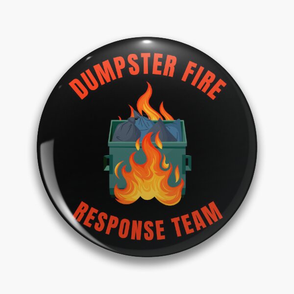 Item preview, Dumpster Fire Response Team - Cute Meme designed and sold by Arcane Orchid.