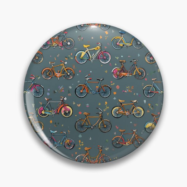 Item preview, Bikes Skull Symphony Whimsical Art Patterns Fantasy Adventure designed and sold by ART ATTACK ZONE.