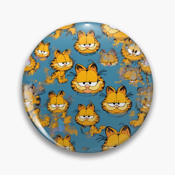 Item preview, Garfield Skull Symphony Whimsical Art Patterns Fantasy Adventure designed and sold by ART ATTACK ZONE.