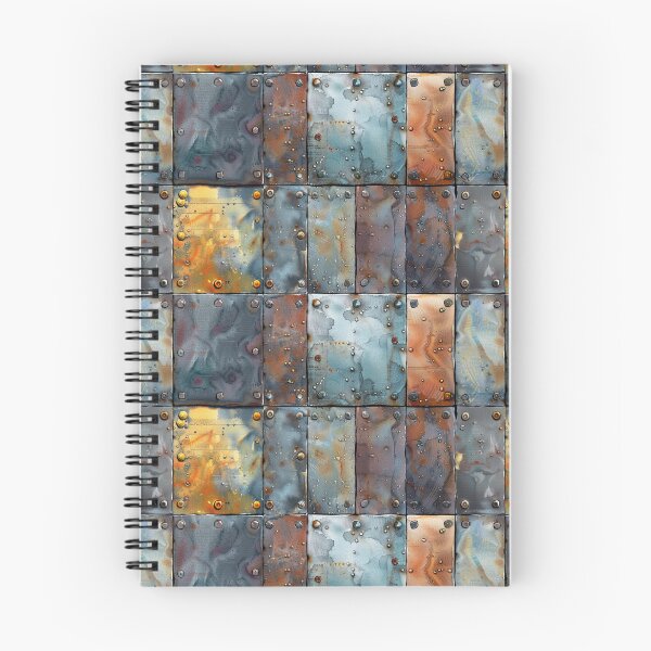 Item preview, Distressed Metal Panels with Rivets designed and sold by NTGUILTY.