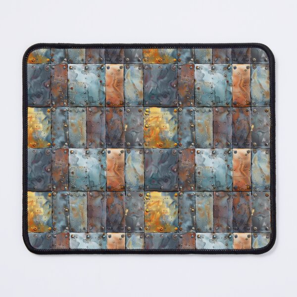 Item preview, Distressed Metal Panels with Rivets designed and sold by NTGUILTY.