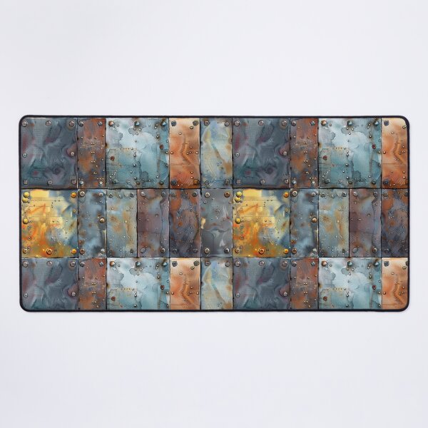 Item preview, Distressed Metal Panels with Rivets designed and sold by NTGUILTY.