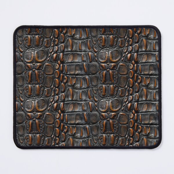 Item preview, Dark Alligator Skin with Orange Scales designed and sold by NTGUILTY.