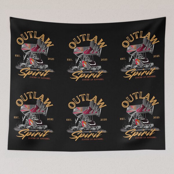 Item preview, Outlaw Spirit! Kart Racing Apparel designed and sold by Juiced Up Racing Co. .