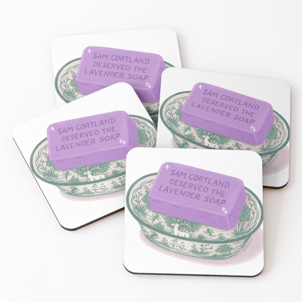 Item preview, Sam Cortland Deserved the Lavender Soap – TOG Inspired Fan Art designed and sold by luckygirllib.